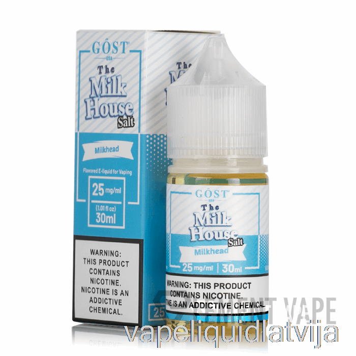 Milkhead Salts - The Milk House - Gost Vapor - 30ml 50mg Vape Liquid